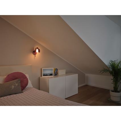 Osram - Zidna svjetiljka DECOR COROLLE 1xG9/20W/230V crvena