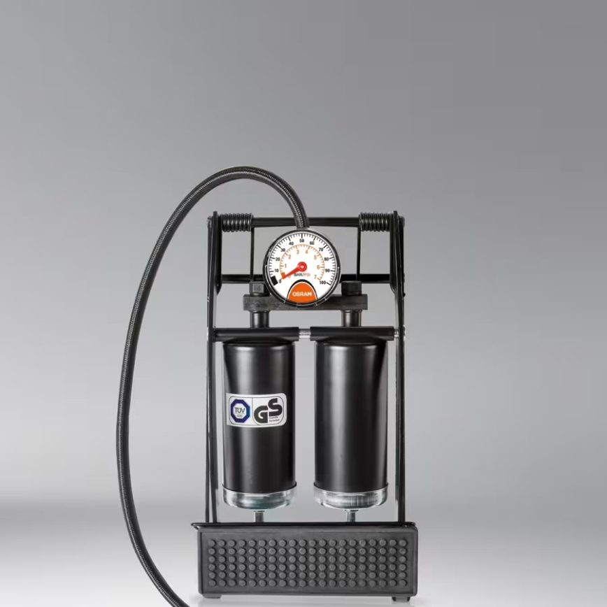 Osram - Zračna nožna pumpa s manometrom TYREINFLATE 20 ESSENTIAL OFP20ESN
