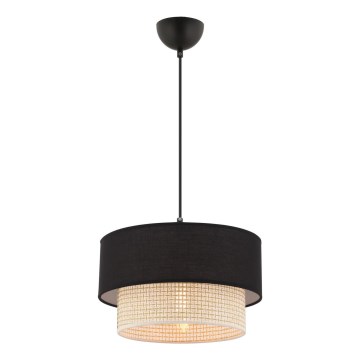 Osvježivač ECHO 1xE27/60W/230V crna/krem