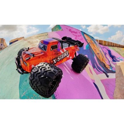 Overmax - RC auto s daljinskim upravljanjem X-STRIKE 3000 mAh crna/narančasta