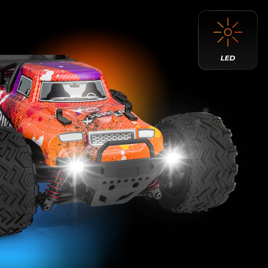 Overmax - RC auto s daljinskim upravljanjem X-STRIKE 3000 mAh crna/narančasta
