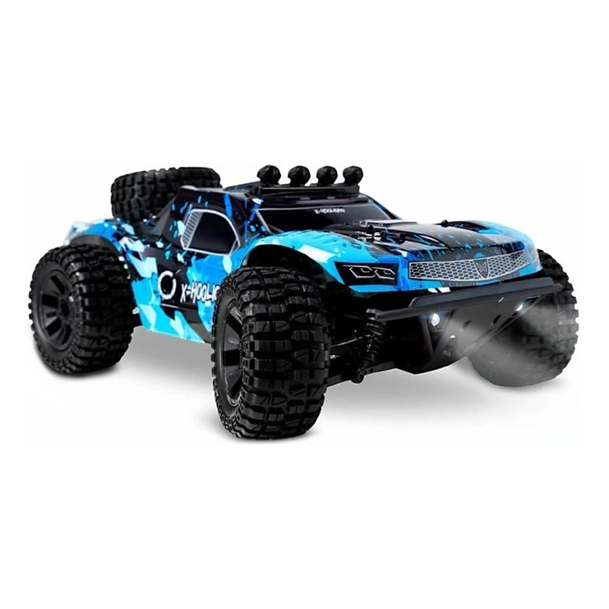 Overmax - RC automobil na daljinsko upravljanje X-HOOLIGAN 3xAA/1800 mAh Plava/Crna
