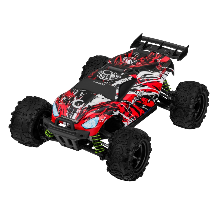 Overmax - RC automobil s daljinskim upravljanjem 2u1 X-MONSTER 3.5 1700 mAh crna/crvena/zelena