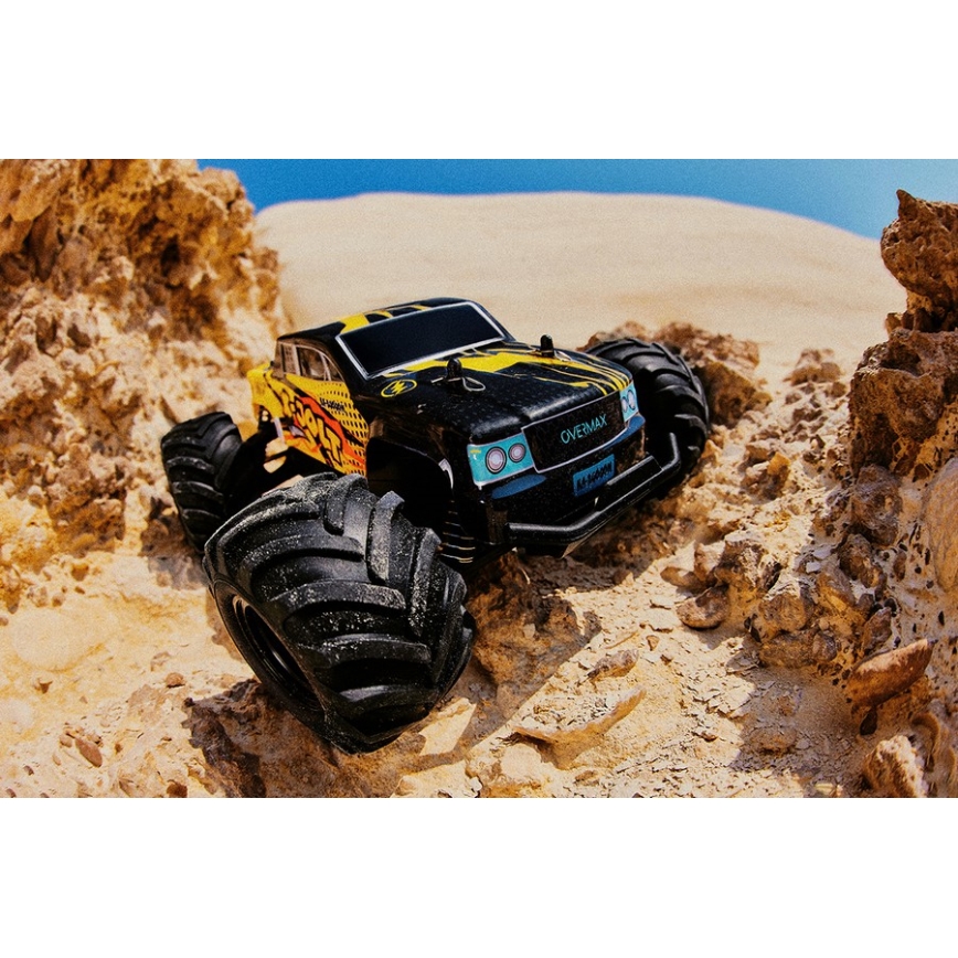Overmax - RC automobil s daljinskim upravljanjem X-JOLT 1000 mAh crno/žuta