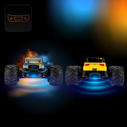 Overmax - RC automobil s daljinskim upravljanjem X-JOLT 1000 mAh crno/žuta