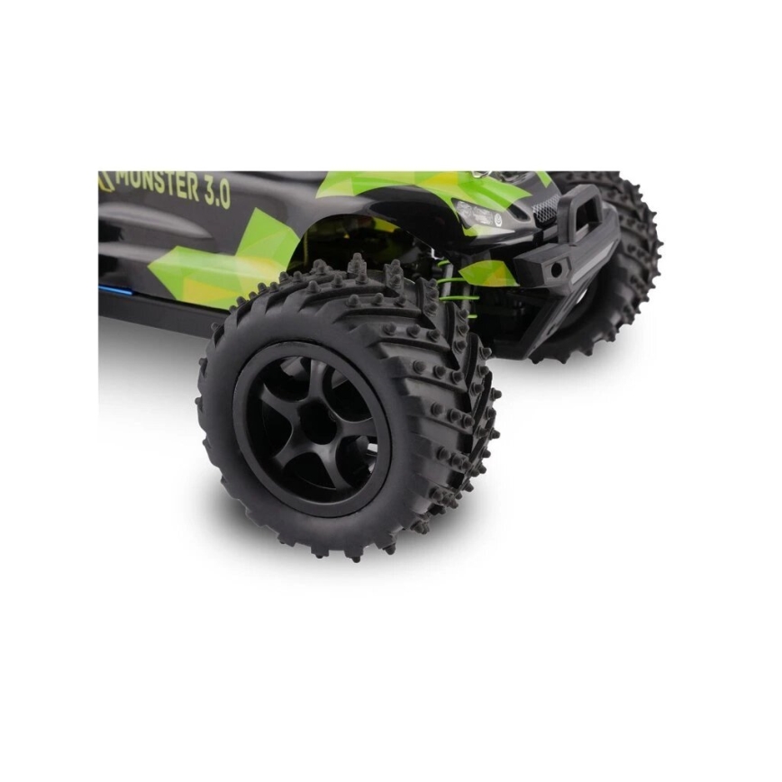 Overmax - RC automobil s daljinskim upravljanjem X-MONSTER 3.0 1700 mAh crno/zelena