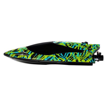 Overmax - RC čamac s daljinskim upravljanjem X-SURGE, 4000 mAh, u crnoj/zelenoj boji