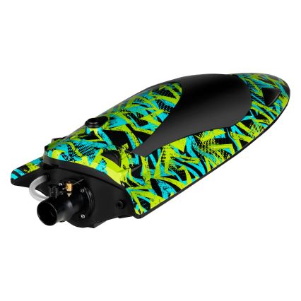 Overmax - RC čamac s daljinskim upravljanjem X-SURGE, 4000 mAh, u crnoj/zelenoj boji