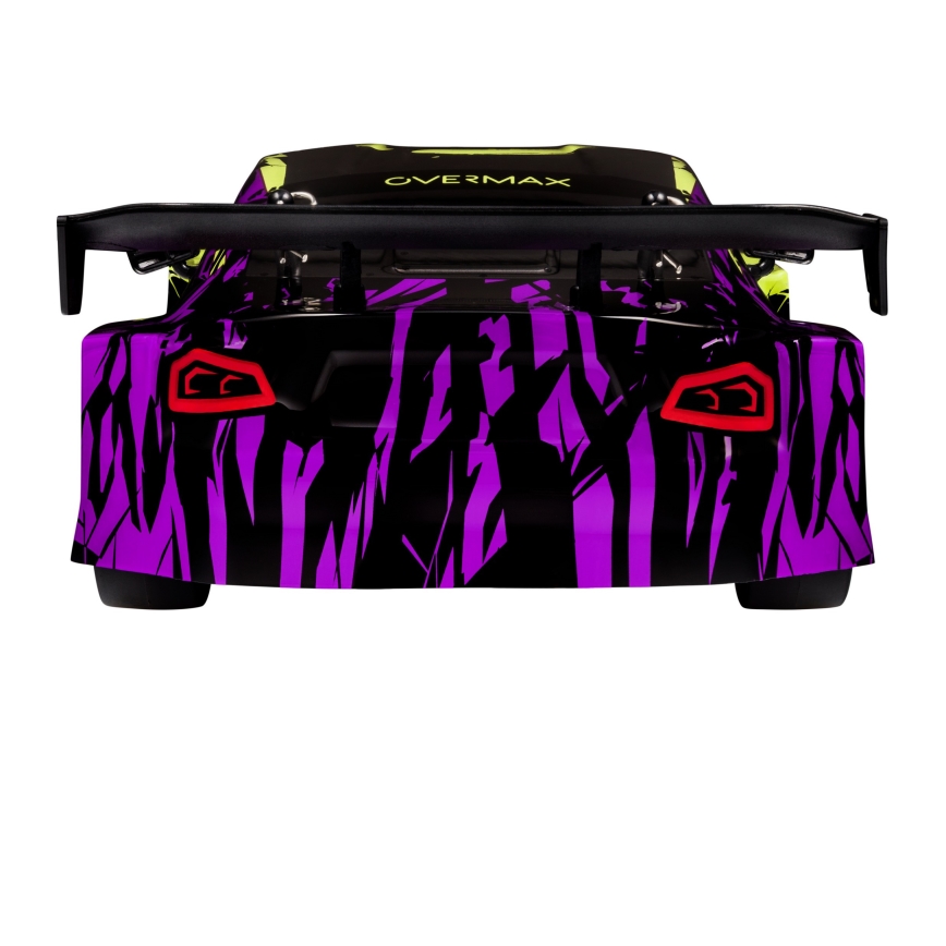 Overmax - RC drift automobil s daljinskim upravljanjem X-DRIFT 1000 mAh žuto/ljubičasto