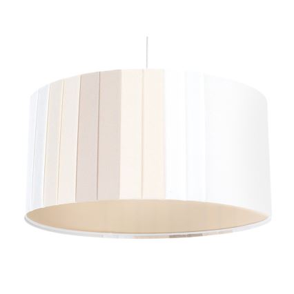 Ovjesna svjetiljka STRIPES 1xE27/60W/230V Ø 40 cm, krem boja
