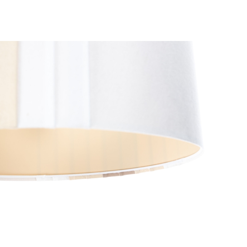 Ovjesna svjetiljka STRIPES 1xE27/60W/230V Ø 40 cm, krem boja