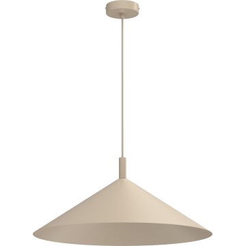 Ovjesni luster na sajli ANEGA 1xGX53/15W/230V Ø 50 cm bež