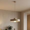 Ovjesni luster na sajli KIVI 1xE27/15W/230V bež