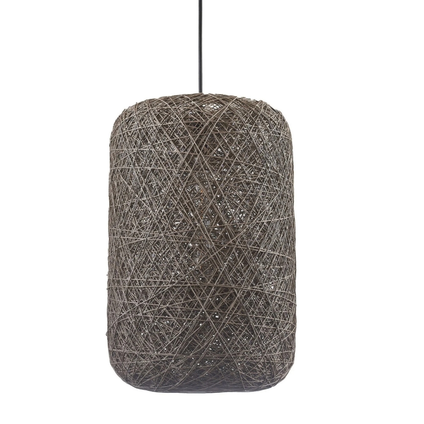 Ovjesni luster na užetu ELLEN 1xE27/20W/230V, Ø 30 cm, antracit