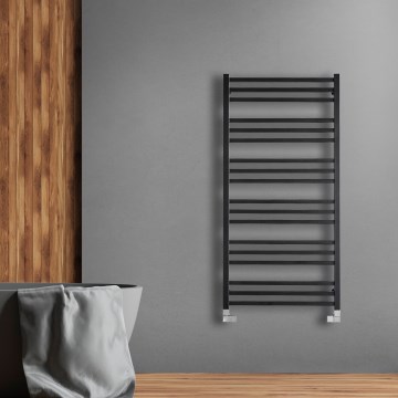 P.M.H. AV4B - Kupaonski ljestvasti radijator AVENTO 567 W 121 cm crna