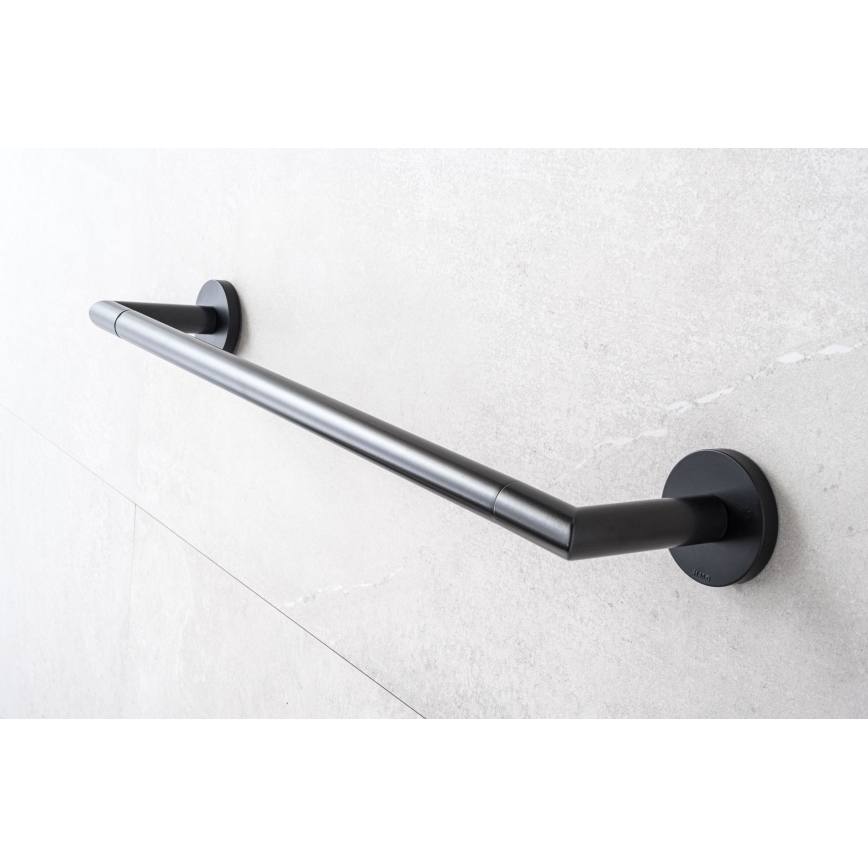 P.M.H. IN1B-R - Električni sušač za ručnike INGA 17W/230V 85,9 cm IP44 desna/crna