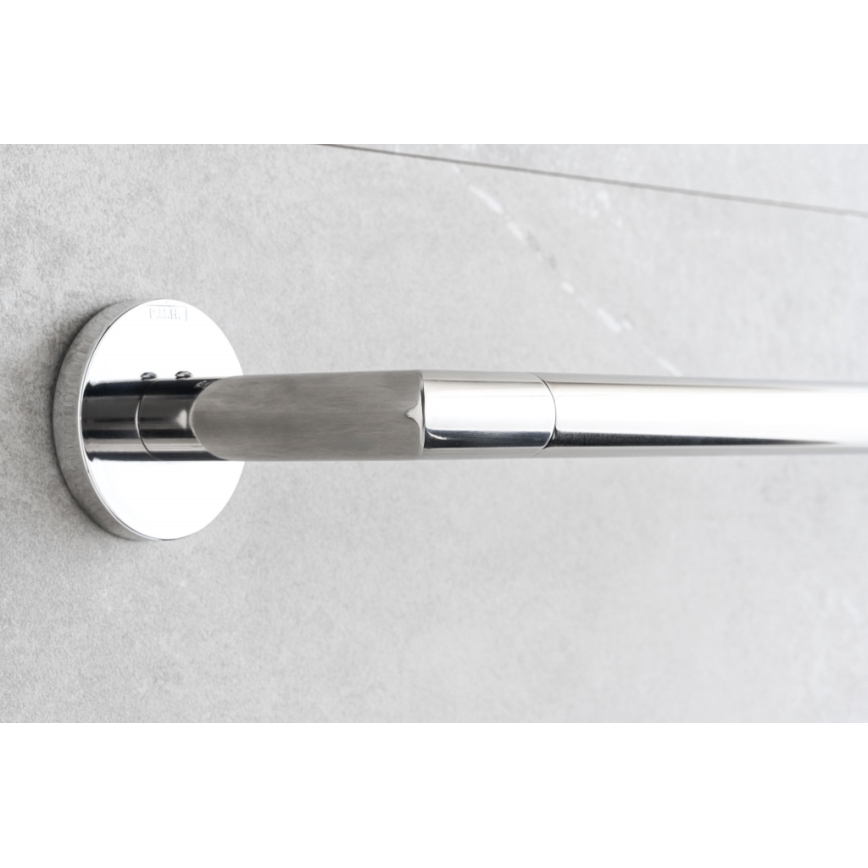 P.M.H. IN1SS-L - Električni sušač za ručnike INGA 17W/230V 85,9 cm IP44 lijevi/polirani nehrđajući čelik