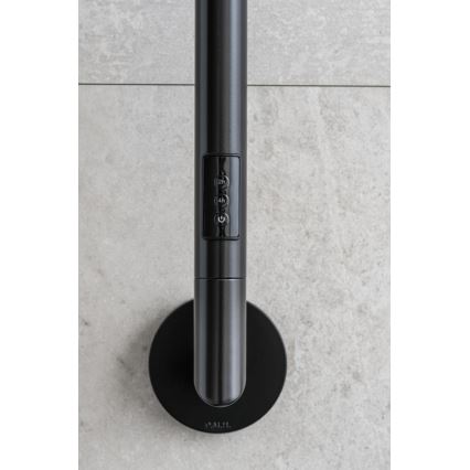 P.M.H. LS1B - Električni sušač za ručnike LISA 24W/230V 170 cm IP44 crna