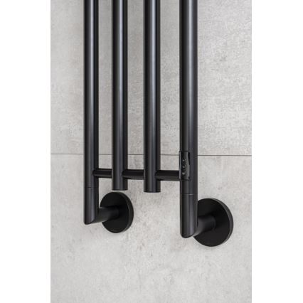 P.M.H. MO1B-R - Električni sušač ručnika MONA 93W/230V 153,3 cm IP44 crna