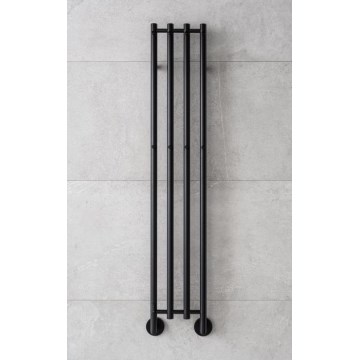 P.M.H. MO1B-RK - Električno sušilo za ručnike MONA 93W/230V 153,3 cm IP44 crna