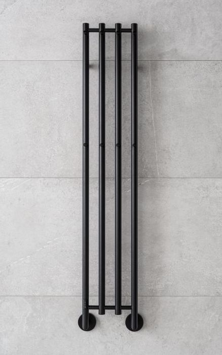 P.M.H. MO1B-RK - Električno sušilo za ručnike MONA 93W/230V 153,3 cm IP44 crna