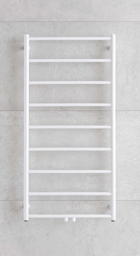 P.M.H. NS4W-M - Kupaonski ljestvasti radijator NAAS 349 W 121 cm bijela