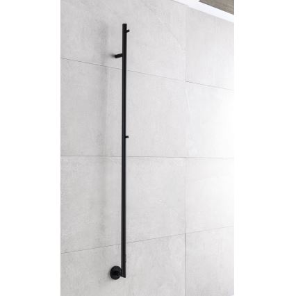 P.M.H. OL1B - Električni sušač za ručnike OLE 24W/230V 170 cm IP44 crni