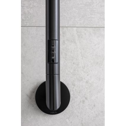 P.M.H. OL1B - Električni sušač za ručnike OLE 24W/230V 170 cm IP44 crni