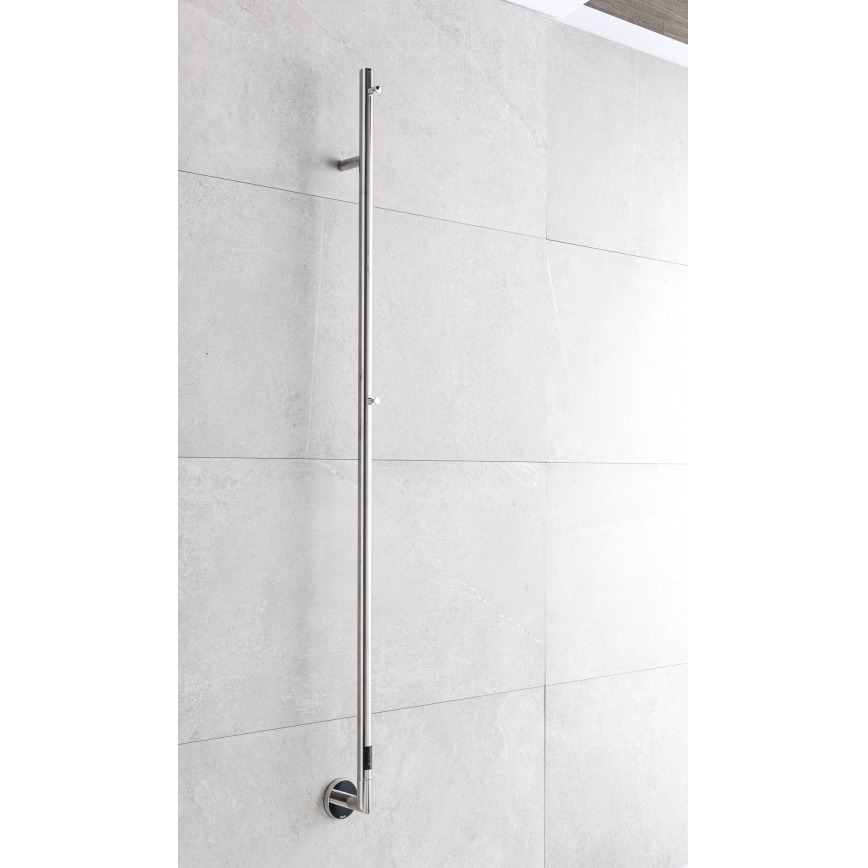 P.M.H. OL1SS - Električni držač ručnika OLE 24W/230V 170 cm IP44 polirani nehrđajući čelik