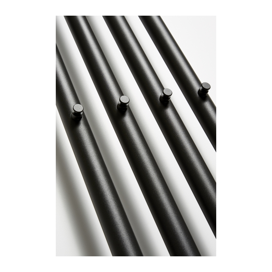 P.M.H. R2B - Kupaonski ljestvičasti radijator ROSENDAL 350W 150 cm crni