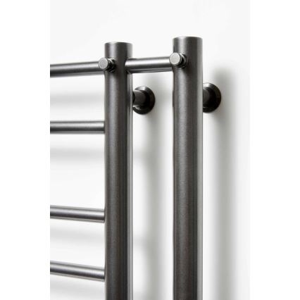 P.M.H. T2B-L - Kupaonski ljestvičasti radijator THEIA 352W 154 cm lijevi/crni
