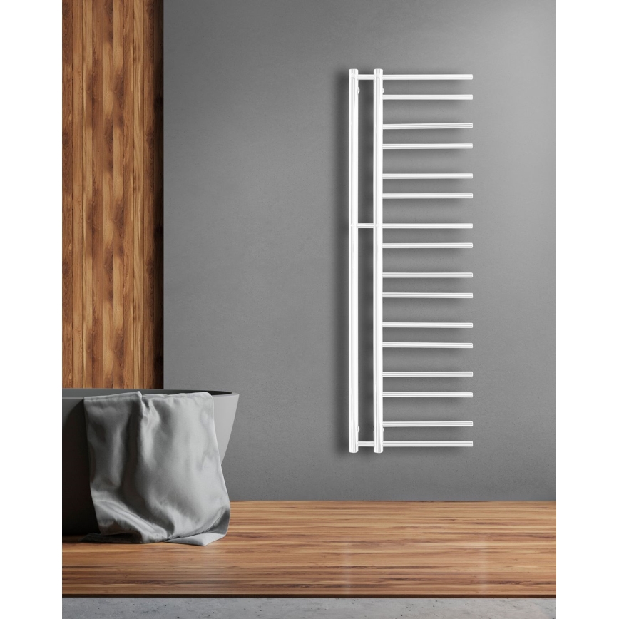 P.M.H. T2W - Kupaonski ljestvičasti radijator THEIA 352W 154 cm desni/bijeli