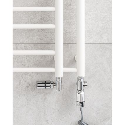 P.M.H. T2W-L - Kupaonski ljestvasti radijator THEIA 352W 154 cm lijevi/bijeli