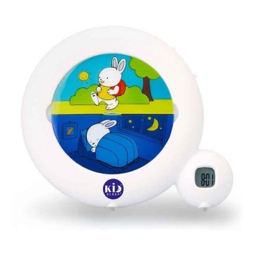 PABOBO - Budilica za djecu KID´SLEEP 3xAA bijela
