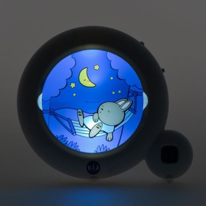 PABOBO - Budilica za djecu KID´SLEEP 3xAA bijela