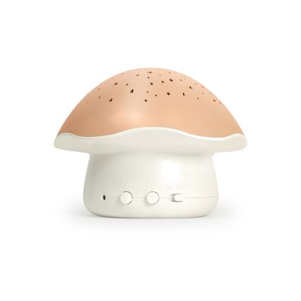 PABOBO - Projektor s melodijom STAR MUSHROOM 3xAA boja lososa