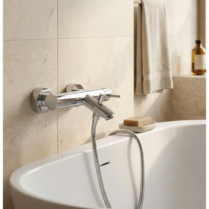 Paffoni - Baterija za kadu LIGHT sjajni krom