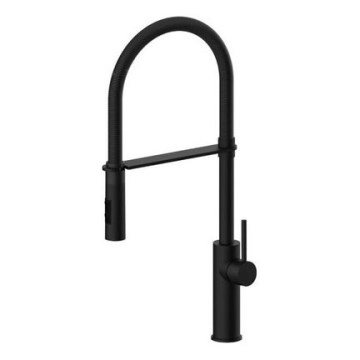 Paffoni - Kuhinjska miješalica za sudoper s izvlačivom prskalicom LIGHT 52,5 cm sjajni krom