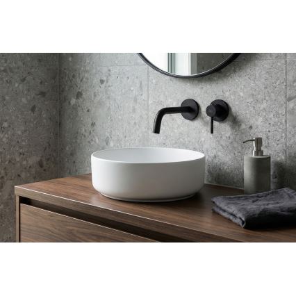 Paffoni - Miješalica za umivaonik za podžbuknu instalaciju LIGHT crna