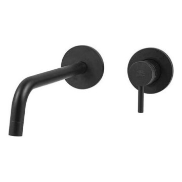 Paffoni - Podžbukna baterija za umivaonik LIGHT crna