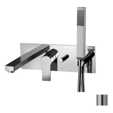 Paffoni - Set za kadu s miješalicom za podžbuknu ugradnju TANGO inox