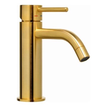 Paffoni - Slavina za umivaonik LIGHT, brušeno zlato