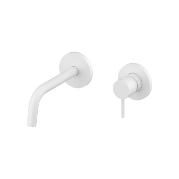 Paffoni - Slavina za umivaonik za podžbuknu ugradnju LIGHT mat bijela