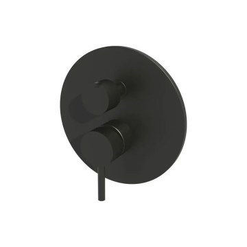 Paffoni - Tuš miješalica za podžbuknu ugradnju LIGHT crna