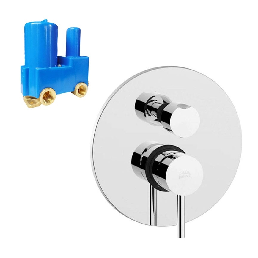 Paffoni - Tuš miješalica za podžbuknu ugradnju LIGHT, sjajni krom