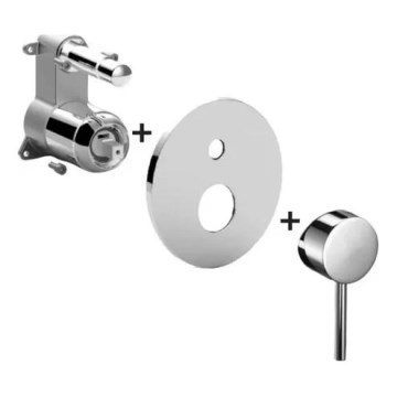 Paffoni - Tuš miješalica za podžbuknu ugradnju LIGHT sjajni krom