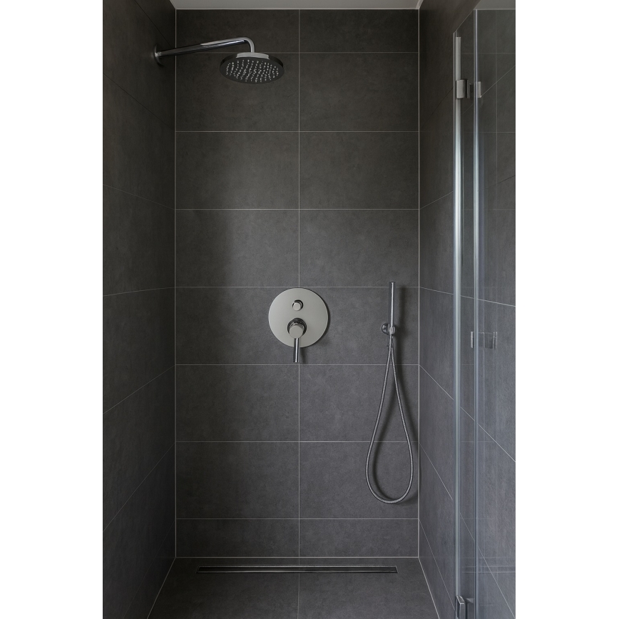 Paffoni - Tuš miješalica za podžbuknu ugradnju LIGHT sjajni krom