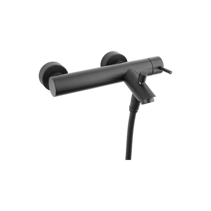 Paffoni - Ugradni tuš ROUND crni