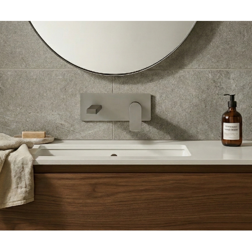 Paffoni - umivaonička miješalica TANGO za podžbuknu ugradnju, nehrđajući čelik