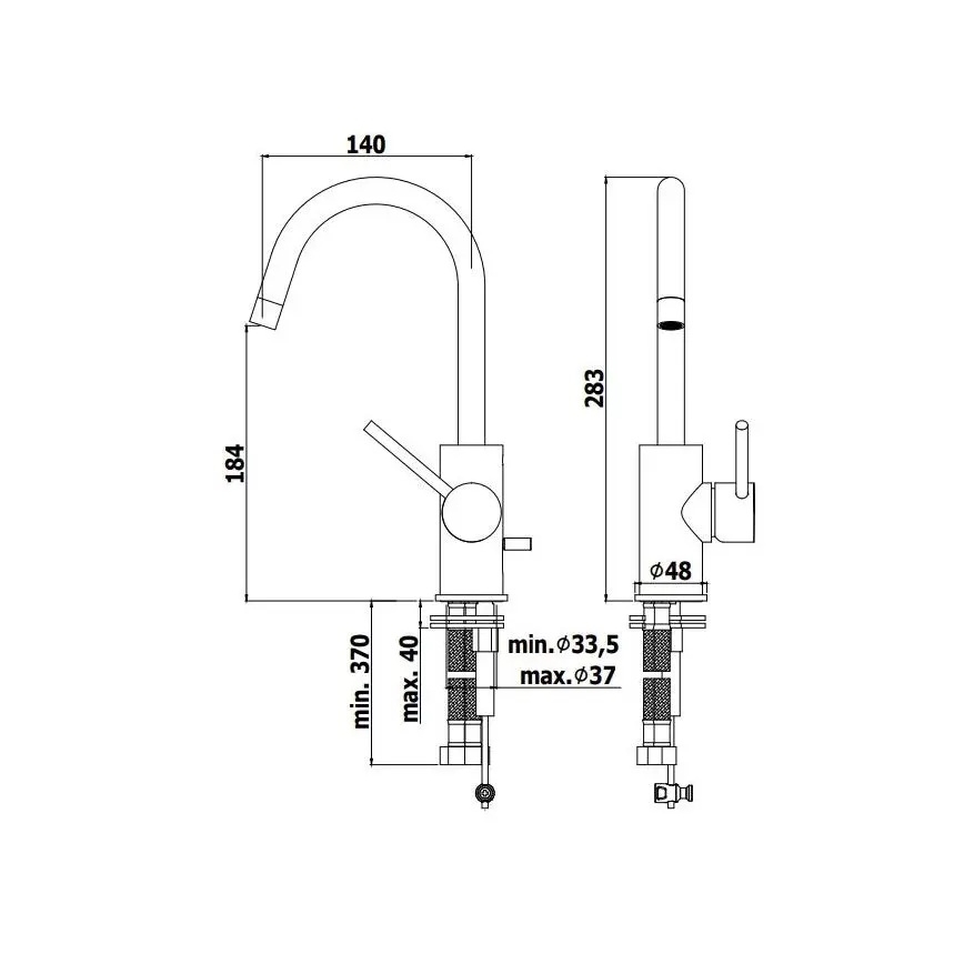 Paffoni - Umivaonska baterija LIGHT, sjajni krom